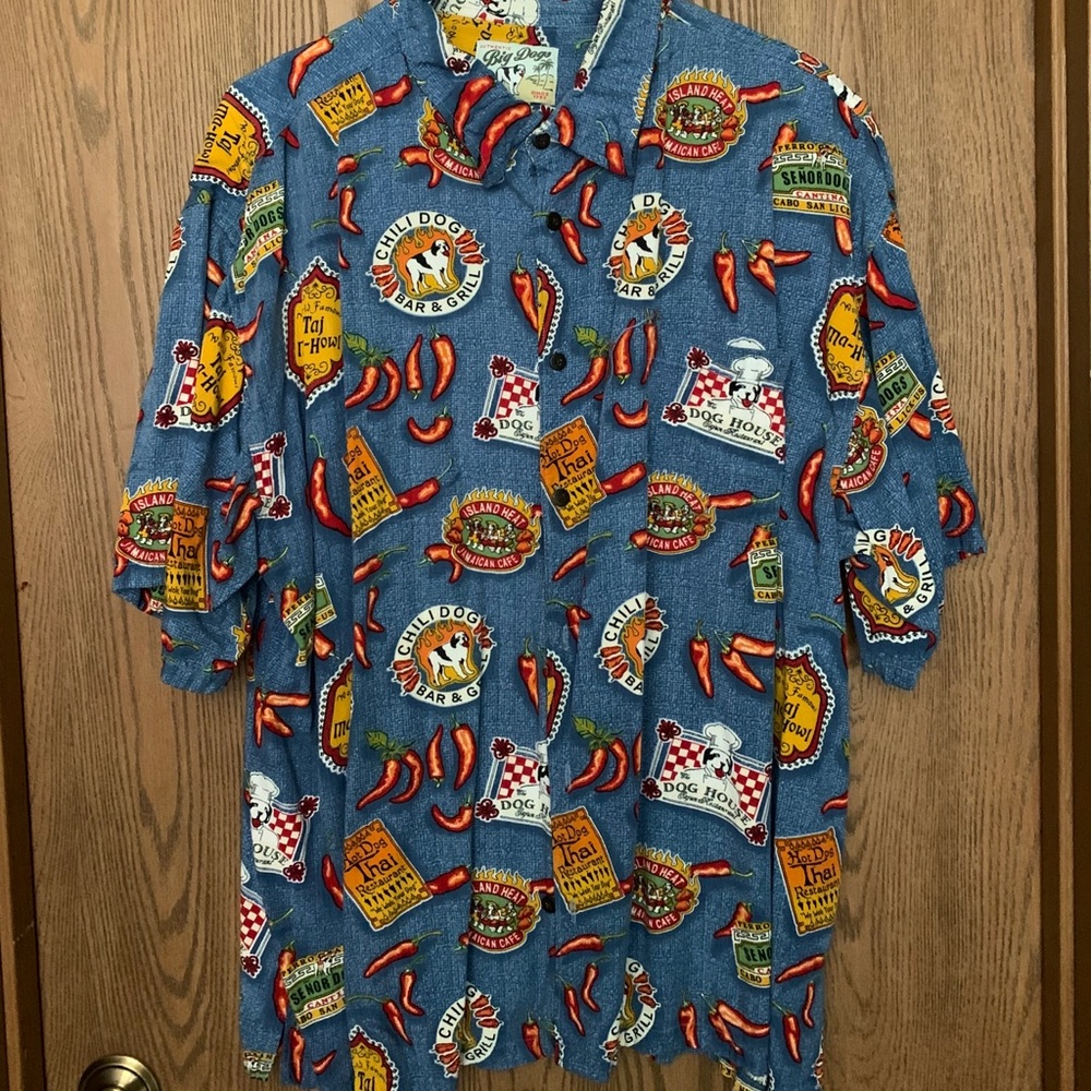 Men’s Big Dog short sleeve casual shirt